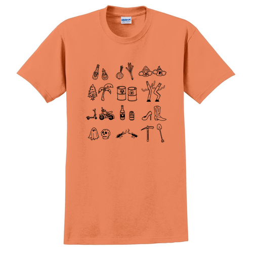 Gildan Ultra Cotton Basic T-Shirt -- Tangerine