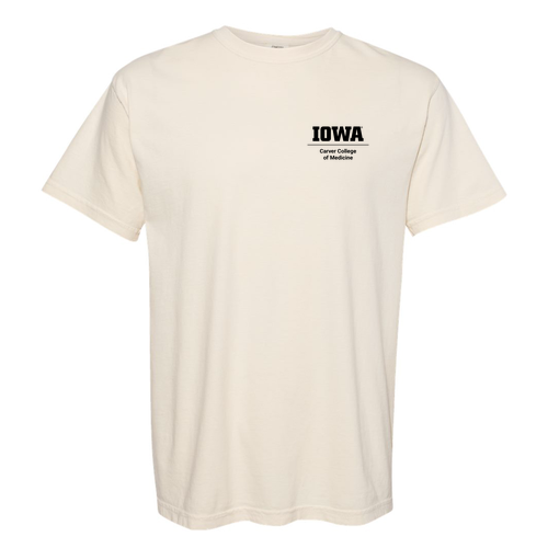 Embroidered Comfort Colors Heavyweight Adult T-Shirt -- Ivory