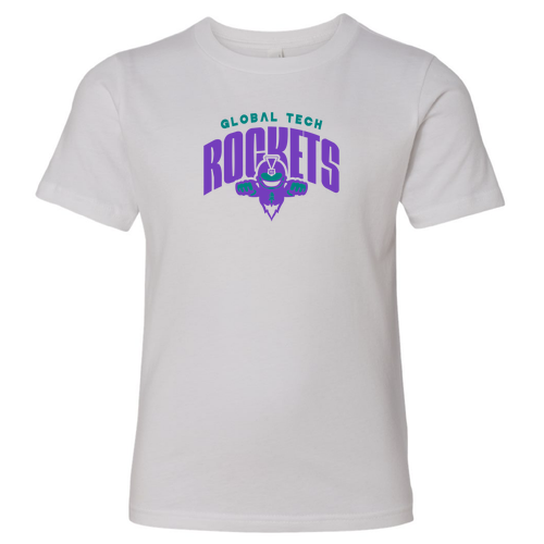 Youth Next Level Apparel Short Sleeve Crew Tee -- White