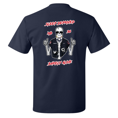 Hanes Authentic Short Sleeve T-Shirt -- Navy