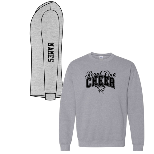 Gildan Heavy Blend Crew Neck Sweatshirt -- Sport Grey