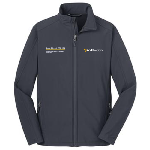 Port Authority Core Soft Shell Jacket -- Battleship Grey