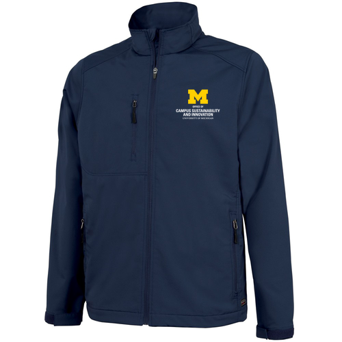 Charles River Axis Soft Shell Jacket -- Navy, $70