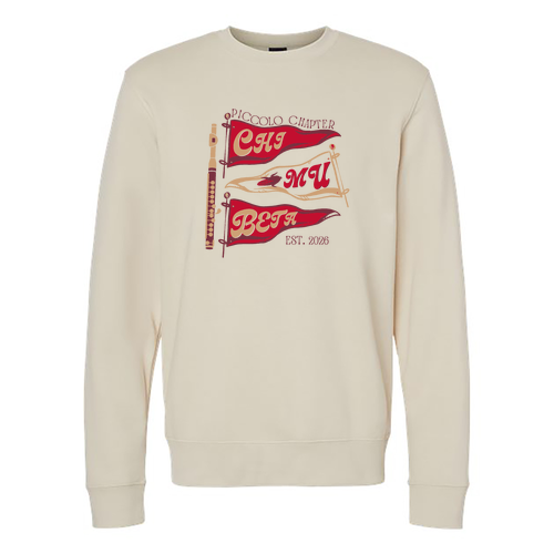 Pennant Flag Tee Crewneck Sweatshirt