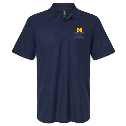 Softstyle Pique Polo -- Navy