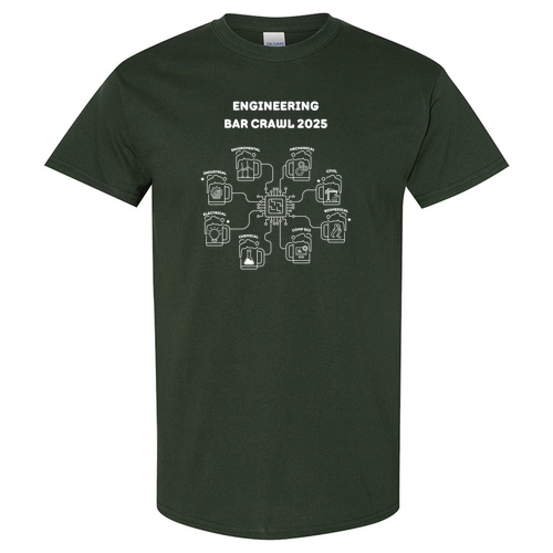 Gildan Heavy Cotton Basic T-Shirt -- Forest Green