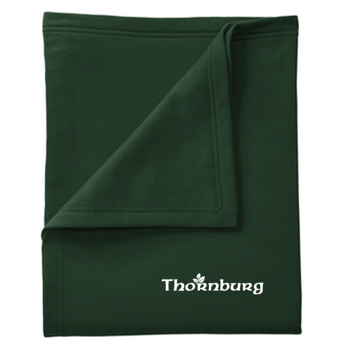 Fleece Blanket Dark Green