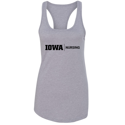 Next Level Ladies Ideal Racerback Tank -- Heather Grey