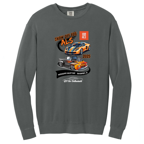 Comfort Colors Adult Crewneck Sweatshirt -- Pepper