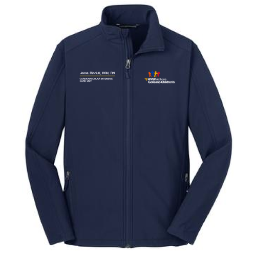 Port Authority Core Soft Shell Jacket -- Dress Blue Navy