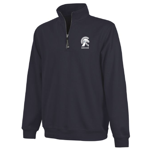 Charles River Crosswind Quarter Zip Sweatshirt -- Navy