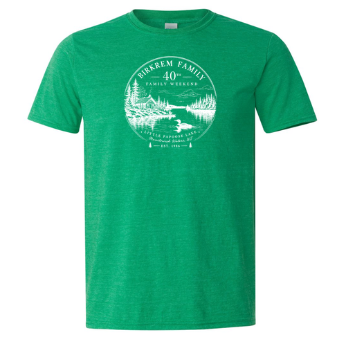Gildan SoftStyle T-Shirt -- Heather Irish Green