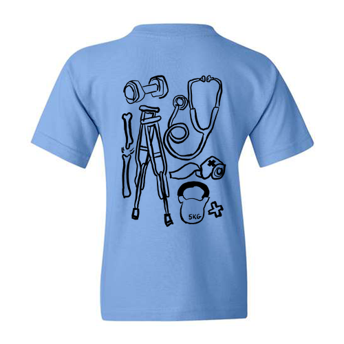 Gildan Heavy Cotton Basic Youth T-Shirt -- Carolina Blue
