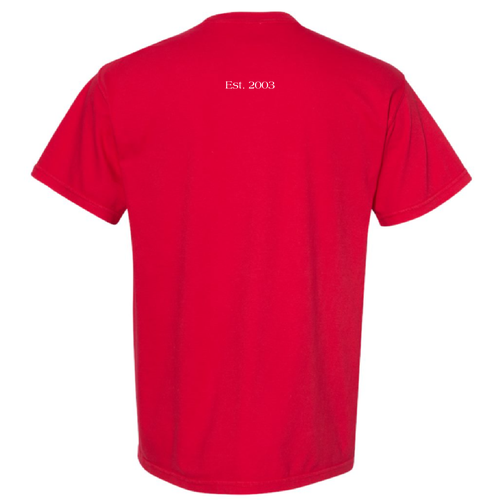 Comfort Colors Ringspun Garment Dyed T Shirt -- Red