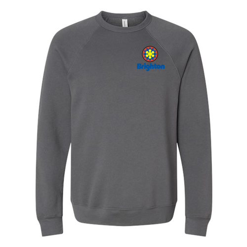Brighton Logo 2 Full color -- Crewneck Sweatshirt Asphalt