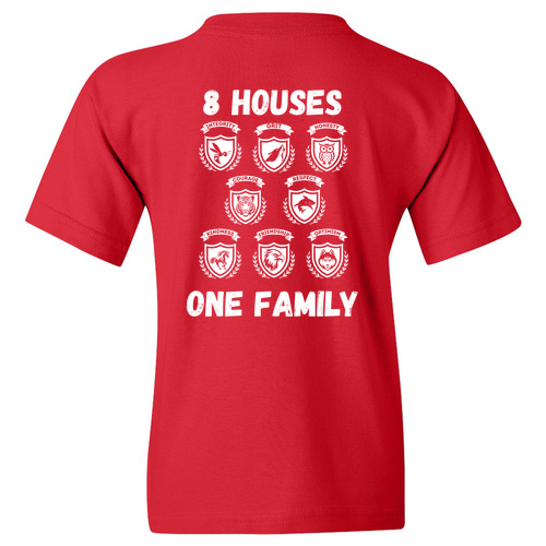 Youth Courage House Gildan Heavy Cotton Basic T-Shirt -- Red