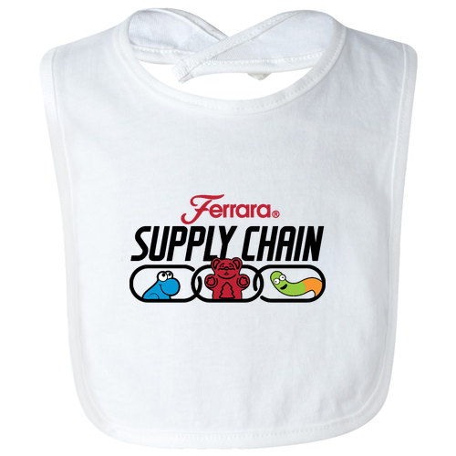 Rabbit Skins Infant Premium Jersey Bib -- White