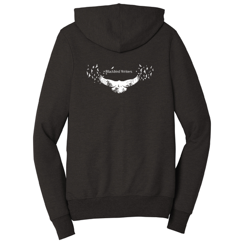 District Perfect Tri  French Terry Full-Zip Hoodie -- Black