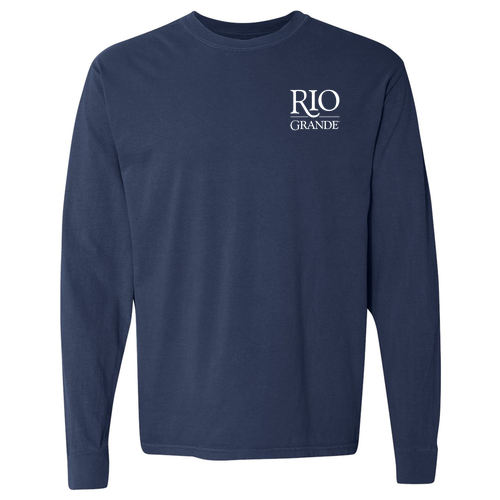 Comfort Colors Ringspun Long Sleeve Tee -- True Navy