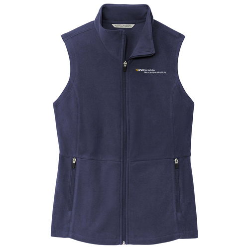 Port Authority Ladies Accord Microfleece Vest L152 -- Navy
