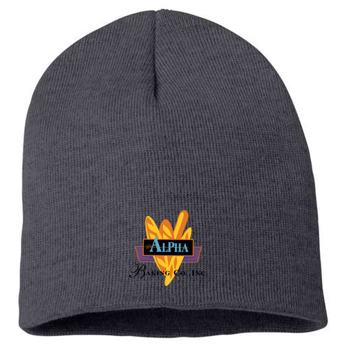 Sportsman 8-inch Knit Beanie -- Heather Charcoal