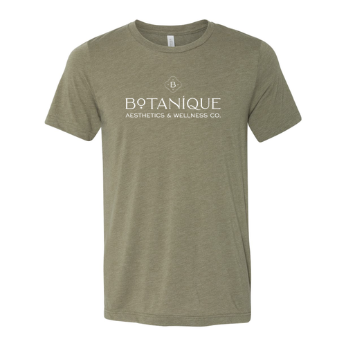 Botanique Bella Canvas Jersey T-Shirt -- Heather Olive