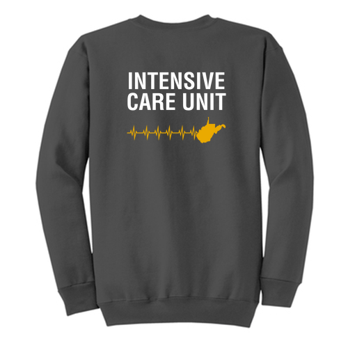 Port and Company Classic Crewneck Sweatshirt -- Charcoal