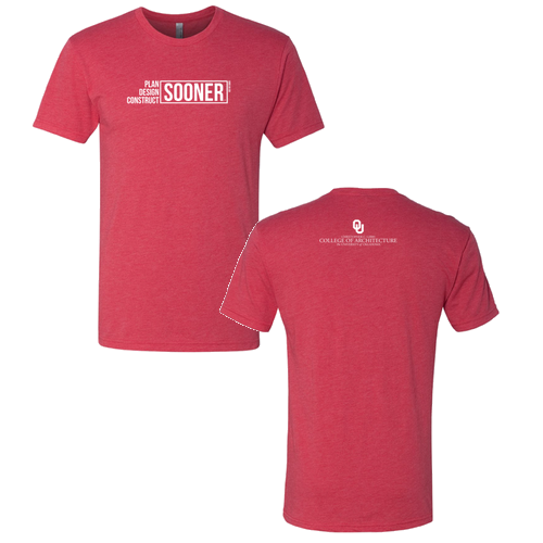 Gibbs College T Shirt -Vintage Red