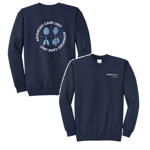 Port and Company Classic Crewneck Sweatshirt -- Navy