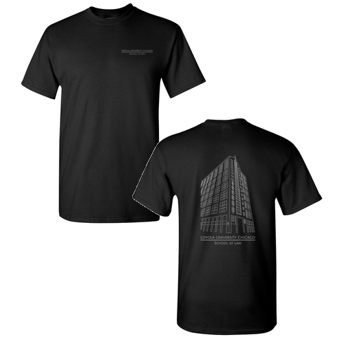 Corboy Law Center Basic T-Shirt -- Black