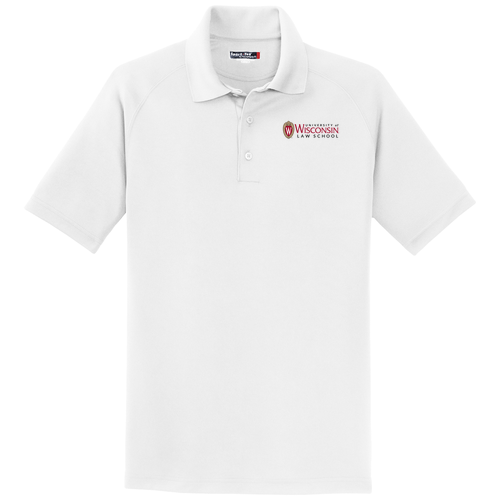 Sport-Tek Dry Zone Raglan Polo -- White