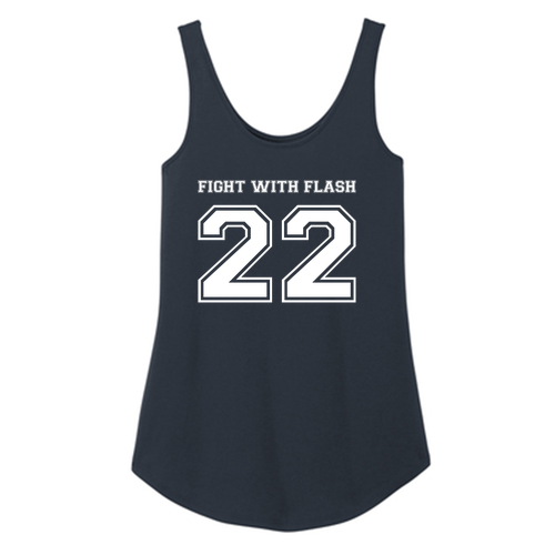 District Women's Perfect Triblend Relaxed Tank -- New Navy