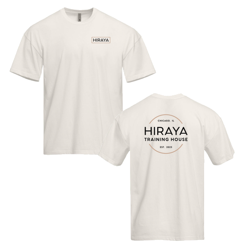 Hiraya Logo Tee -- Bone