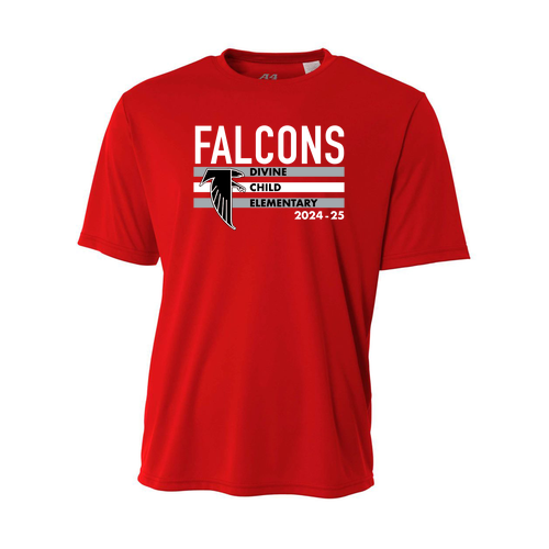 Mens/Unisex A4 Cooling Performance Tee -- Scarlet