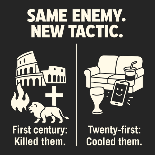 Same Enemy, New Tactic Tee Crewneck Sweater -- Black