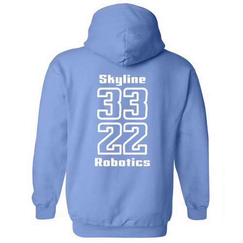 Gildan Heavy Blend Hooded Sweatshirt -- Carolina Blue