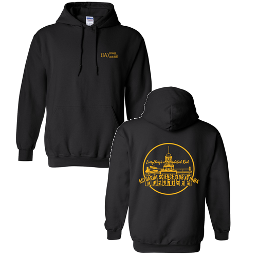 Gildan Heavy Blend Hooded Sweatshirt -- Black