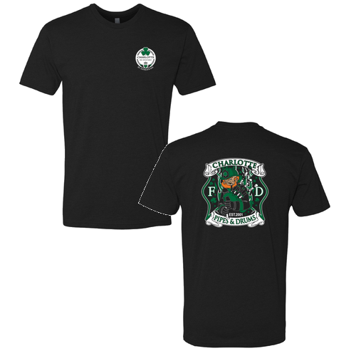 Next Level Black CVC T-Shirt