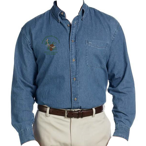 Harriton Men's Denim Shirt -- Light Denim