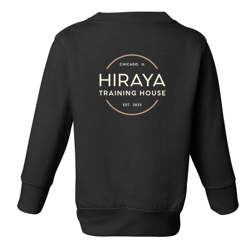 [HIDE] Hiraya Logo Sweatshirt Toddler -- Black