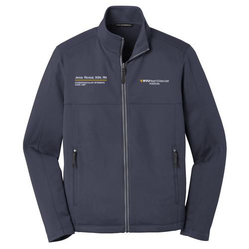 Port Authority Collective Smooth Fleece Jacket -- River Blue Navy