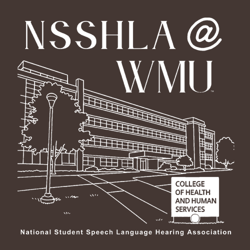 NSSLHA @ WMU Gildan Heavy Cotton T-Shirt -- Dark Chocolate