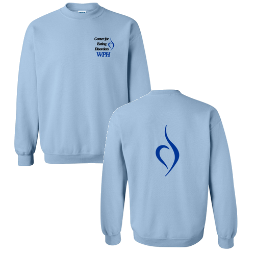 Gildan Heavy Blend Crew Neck Sweatshirt -- Light Blue