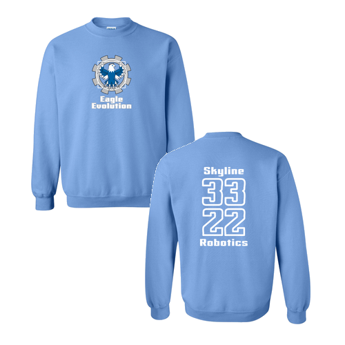 Gildan Heavy Blend Crewneck Sweatshirt -- Carolina Blue