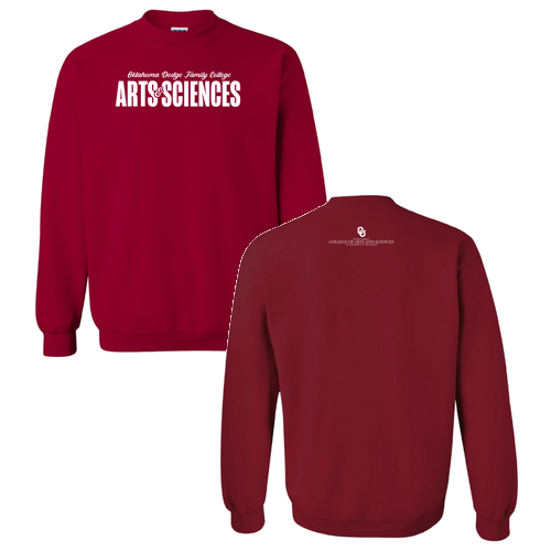 Gildan Heavy Blend Crew Neck Sweatshirt -- Cardinal Red