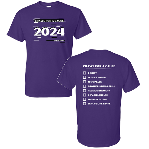 Gildan DryBlend 50/50 T-Shirt -- Purple