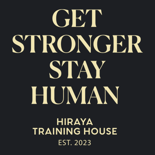 Get Stronger, Stay Human Women's Crop Tee -- Black