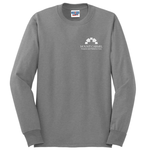 Jerzees Dri-Power Active Adult Longsleeve Tee -- Oxford