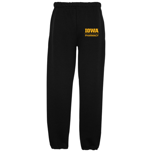 Jerzees 9.3 Oz., 50/50 Nublend Fleece Sweatpant Adult -- Black