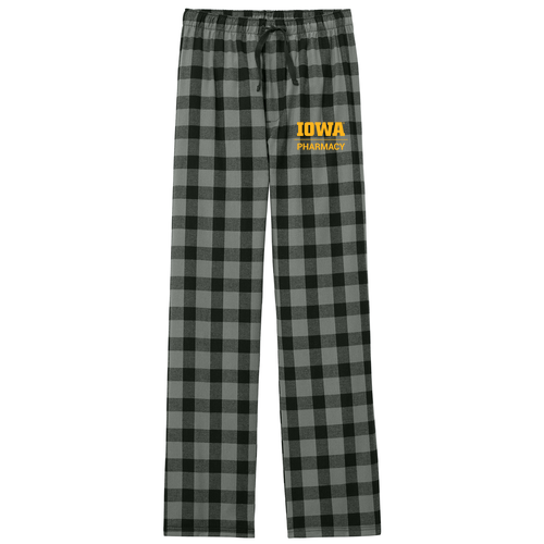 District Flannel Plaid Pant -- Grey / Black Buffalo Check